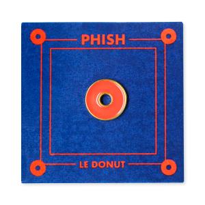 Fishman Donut Enamel Pin (dry goods)